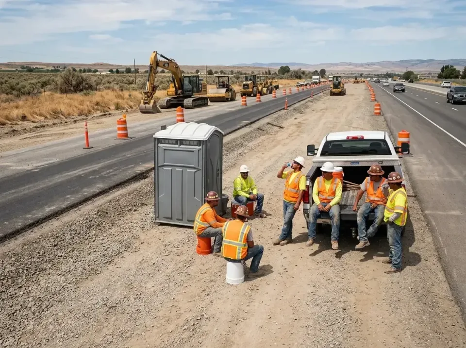 highway-road-construction-crew-007 — frequently asked questions, Porta Potty and Restroom Rentals in Farmerville, LA